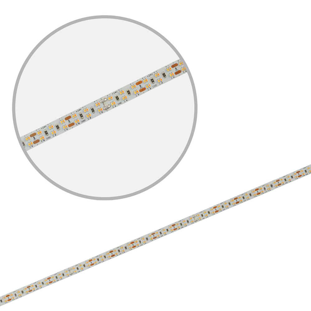 Hochwertiger LED Streifen der Marke Isoled, ausgestattet mit weißdynamischen Leuchtdioden