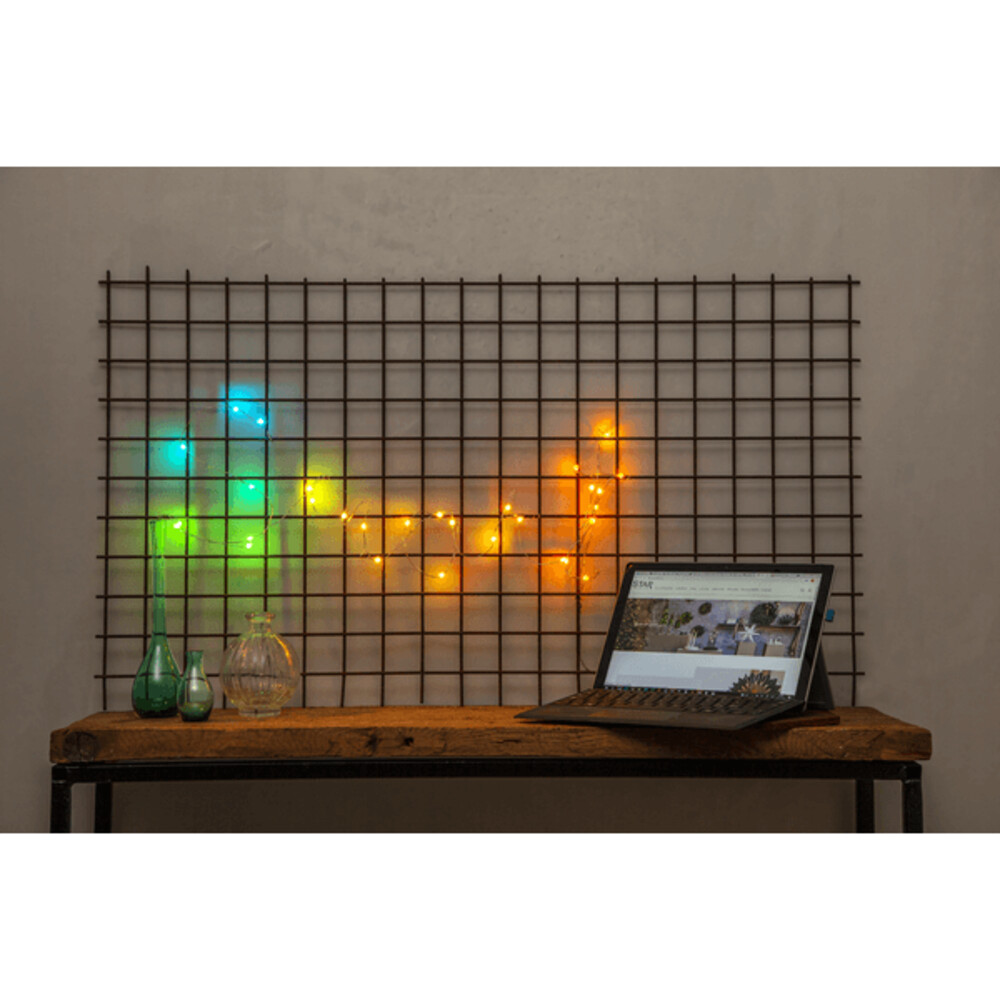 Wunderbar leuchtende Smart LED-Lichterkette von Star Trading mit Farbwechsel und Fernbedienung