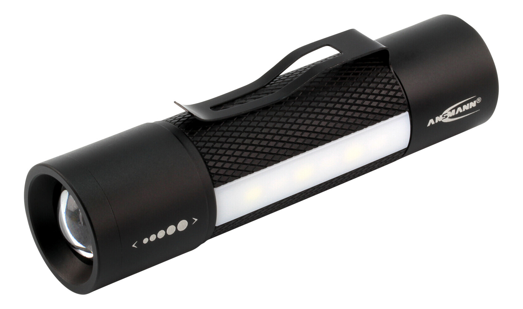 Hochwertige Taschenlampe von Ansmann in ansprechendem Design