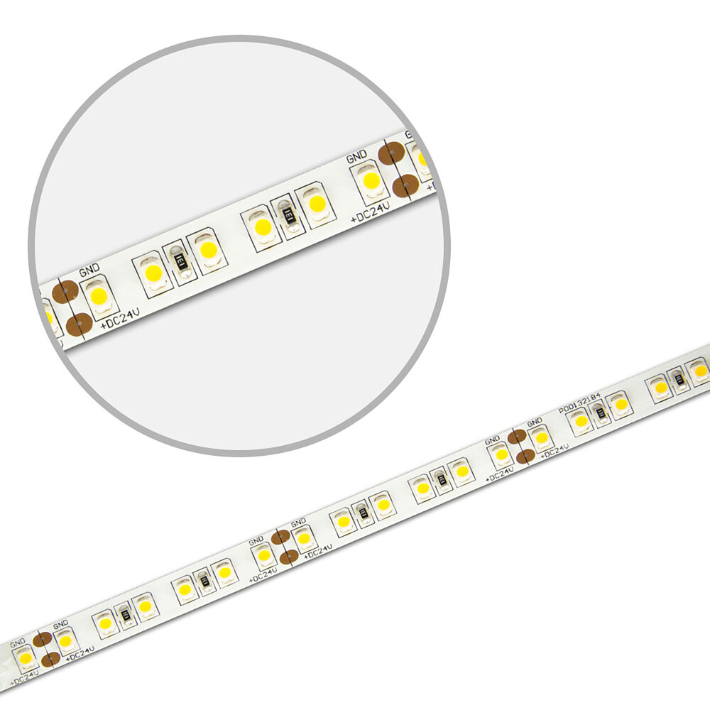 Hochwertiger LED-Streifen von Isoled in neutralweiß Farbe mit 120 LEDs pro Meter