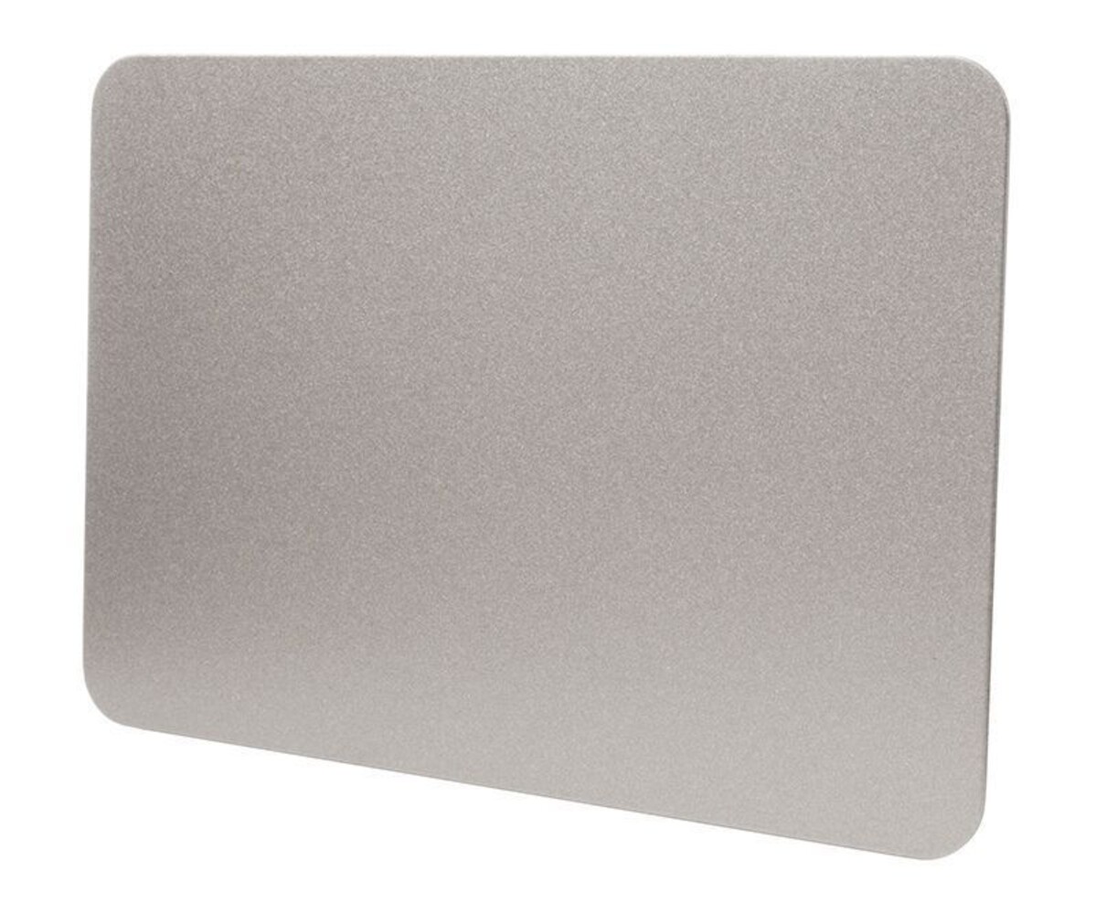 Silberne Seitenabdeckung für Deko-Light Nihal Serie, Breite 87.5mm, Höhe 1.15mm