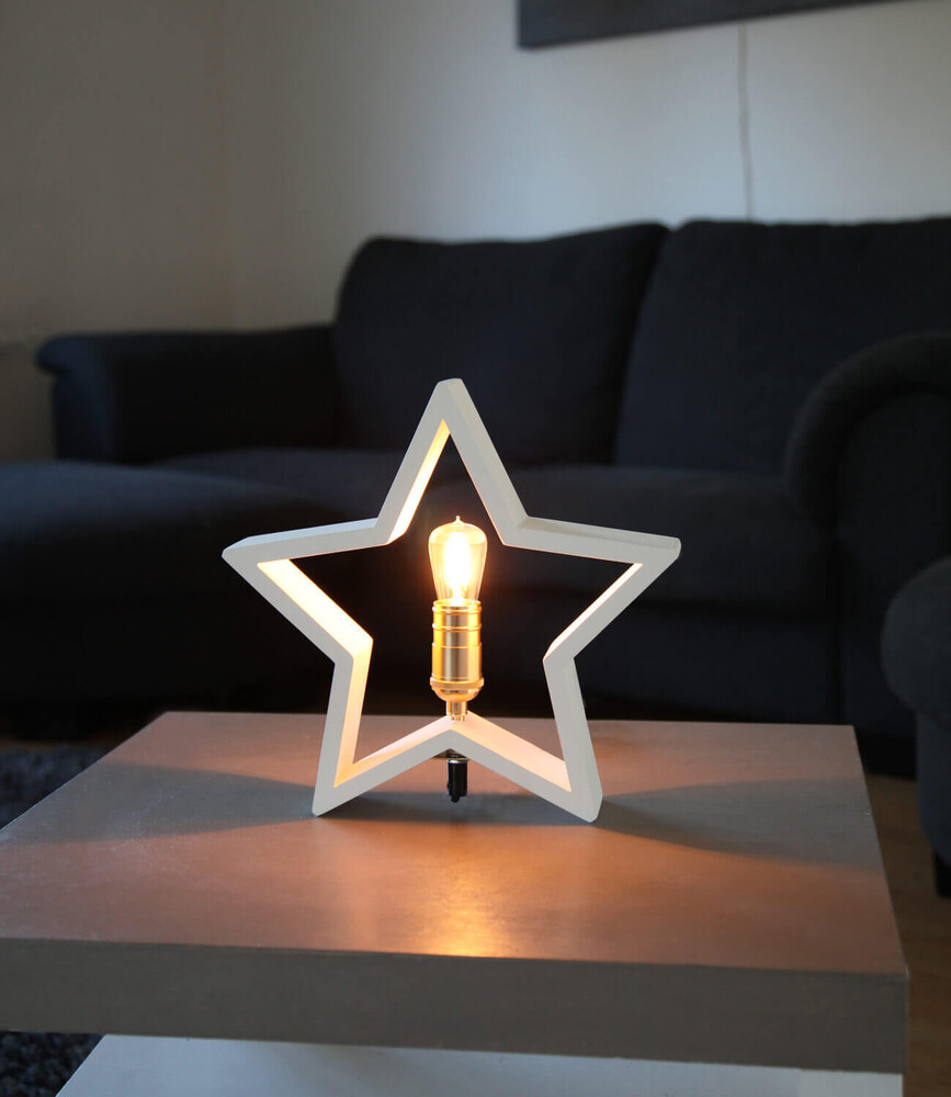 Detailreiches Bild eines Star Trading Filament Leuchtmittels, perfekt zur Beleuchtung jedes Raums