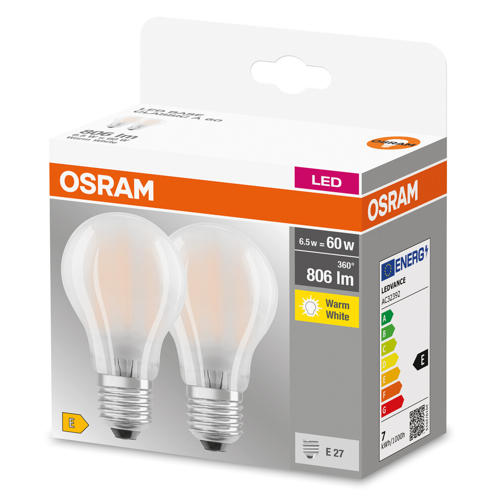 Hochwertiges OSRAM LED-Leuchtmittel strahlend hell und energieeffizient