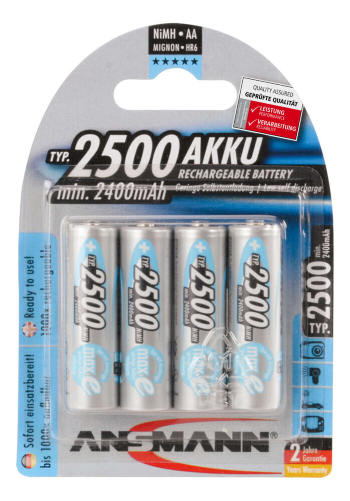 Ansmann AA Batterien von Ansmann, hochwertig und leistungsstark