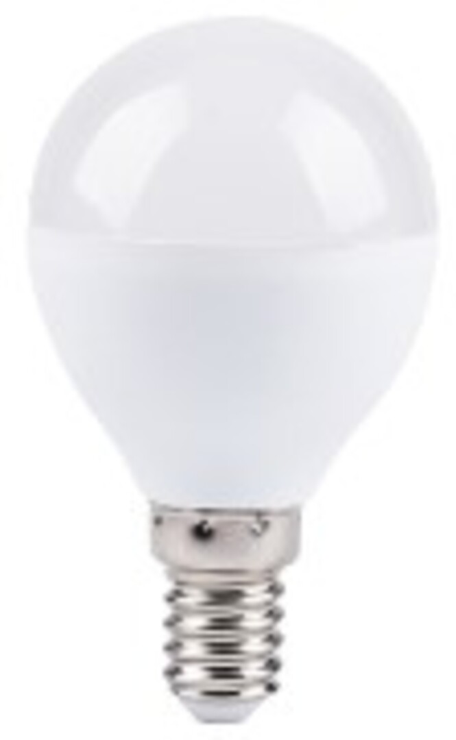 LED-Leuchtmittel 2071, E14, 5W, 4000K, 470lm, Metall, weiß, neutralweiß, ø46mm