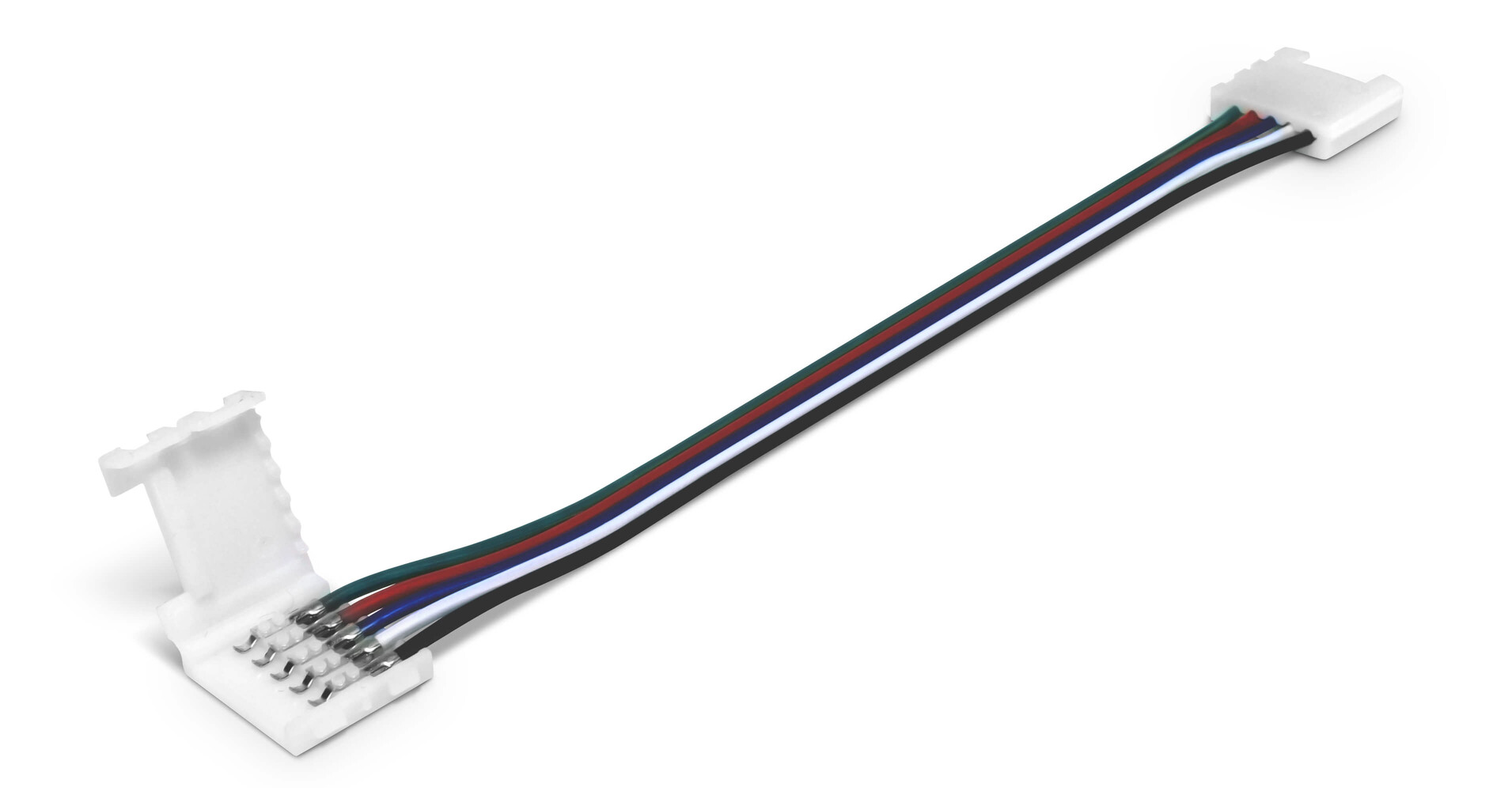 LED Universum LED Streifen Kabel mit Adjektiven und Adverben Klippbefestigung Schnellverbinder für RGBW LED Streifen