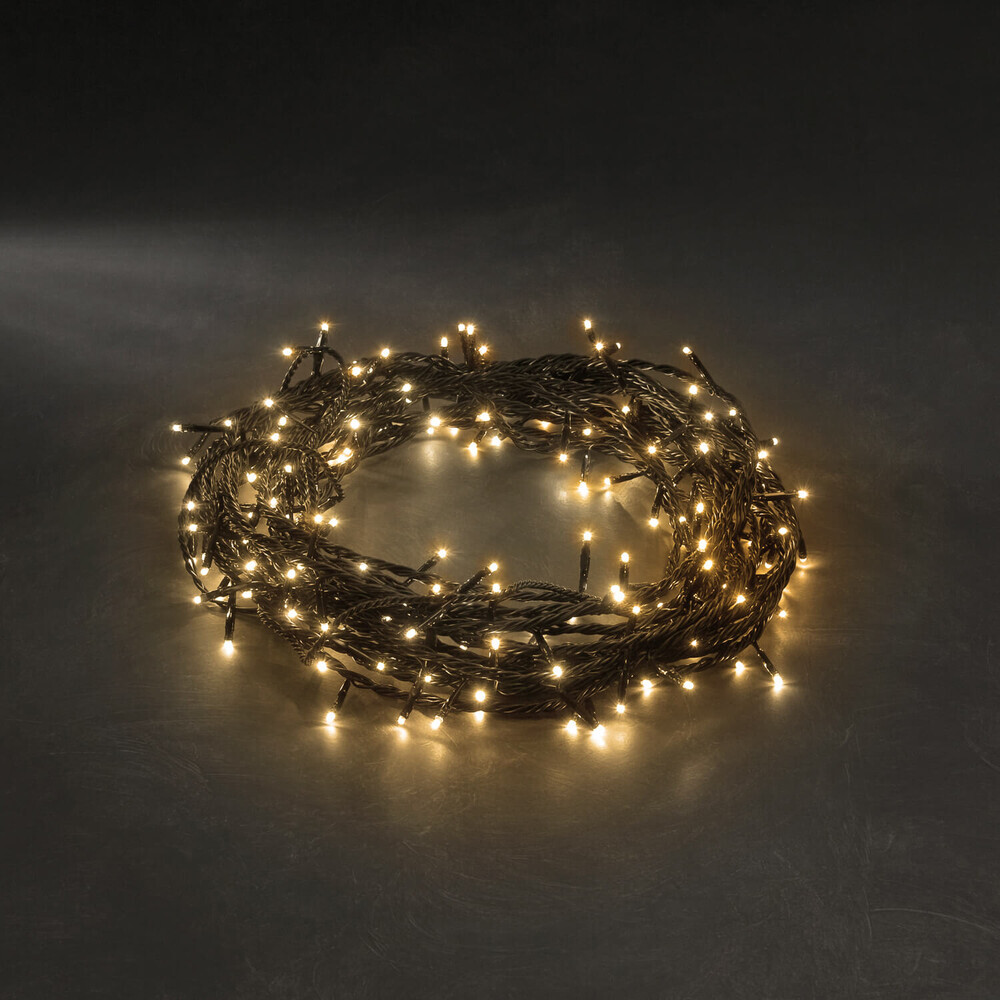 Konstsmide LED Lichterkette mit 120 warm weißen Dioden von Konstsmide