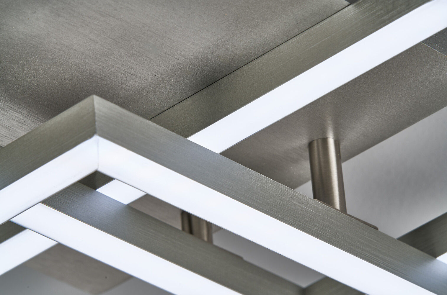 Fischer & Honsel 21380 Seth Deckenleuchte Metall aluminiumfarben gebürstet LED