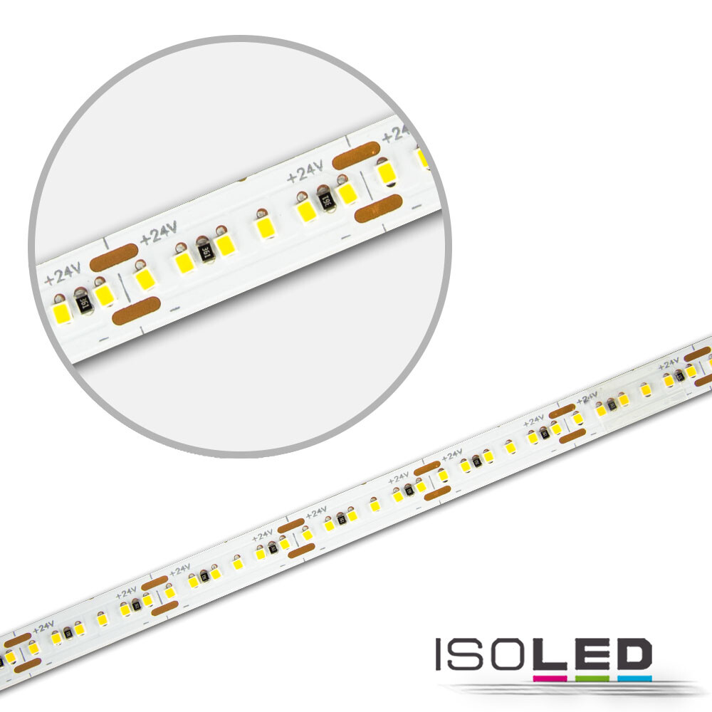 Qualitativ hochwertiger LED Streifen von Isoled, erzeugt ein angenehmes warmweißes Licht