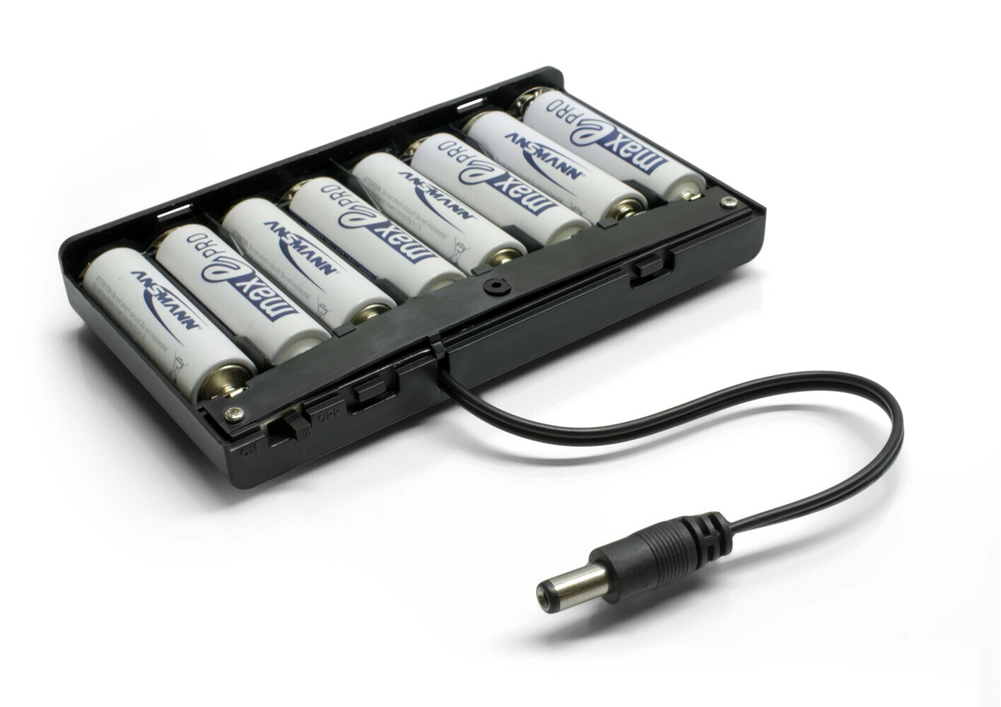 Hochwertige Batteriebox für mobile LED Anwendungen mit Batterien
