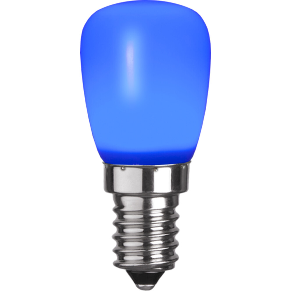 Strahlend blaues LED-Leuchtmittel von Star Trading aus langlebigem Polycarbonat