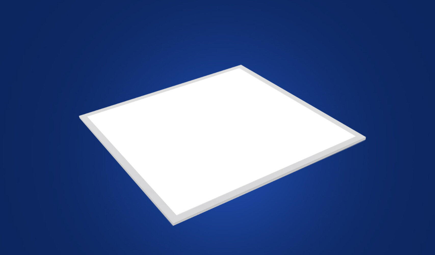 Hochqualitatives weißes LED Panel von LED Universum mit einstellbarer Farbtemperatur und leistungsstarken 4000 Lumen