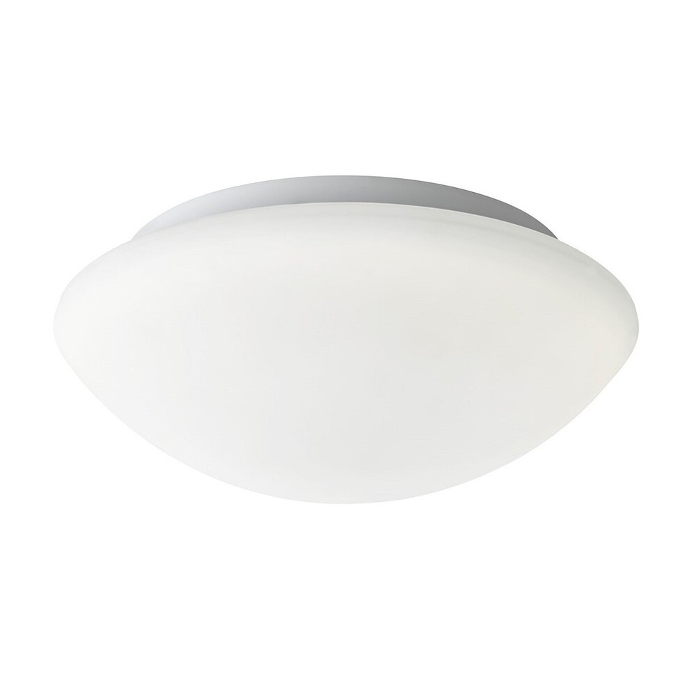 Elegante weißfarbige Deckenleuchte von Fischer & Honsel mit eingebauter LED-Lampe