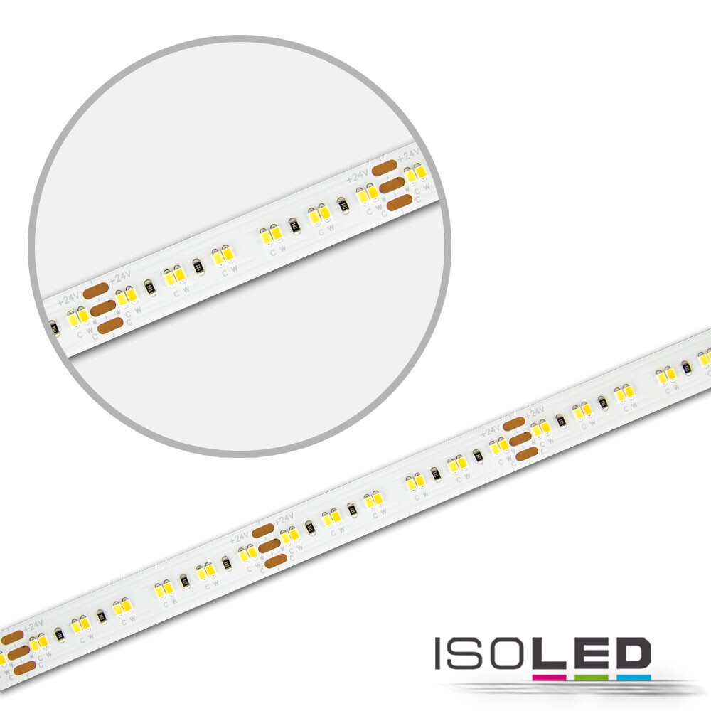 Hochwertiger und energieeffizienter LED-Streifen von Isoled mit weißen dynamischen Licht