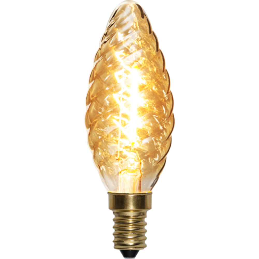Elegantes LED-Leuchtmittel von Star Trading mit sanftem Glühen und Edison-Optik