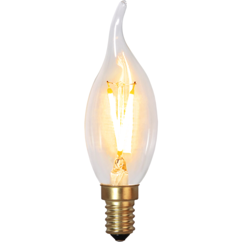 Stimmungsvolles LED-Leuchtmittel der Marke Star Trading mit sanftem Glühen und Edison-Optik