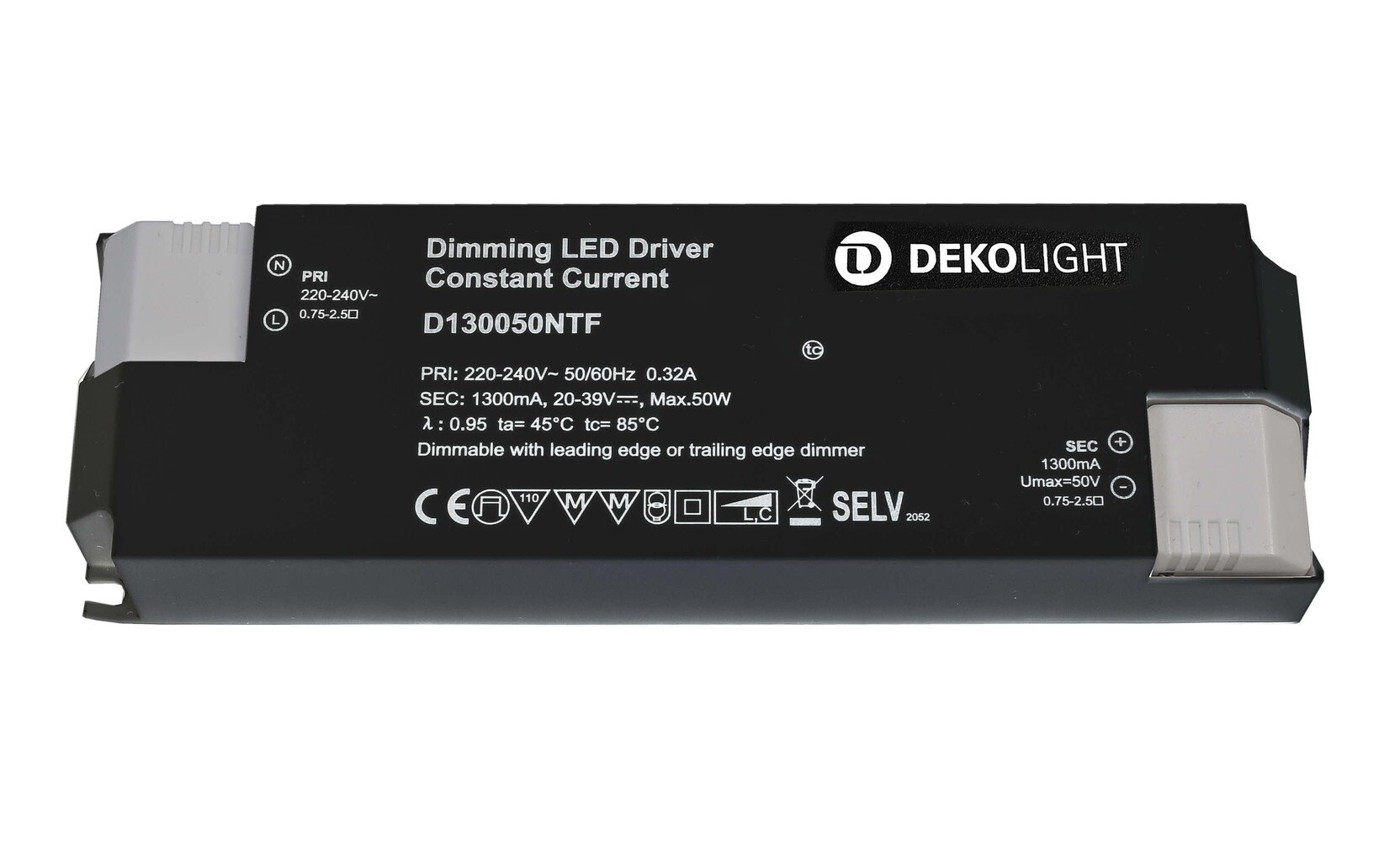 Qualitatives, dimmbares LED Netzteil der Marke Deko-Light