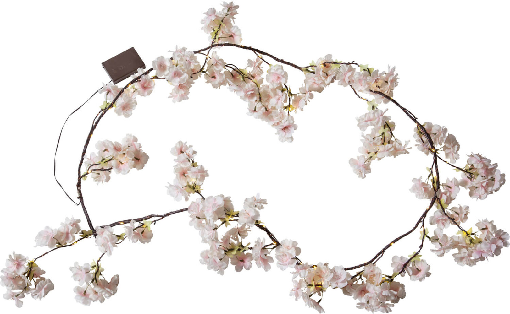 Schicke Girlande mit warm-weißen Kirschblüten LED von Star Trading