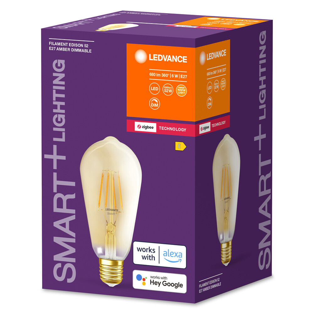 Lichtintensives Filament Leuchtmittel des renommierten Herstellers LEDVANCE