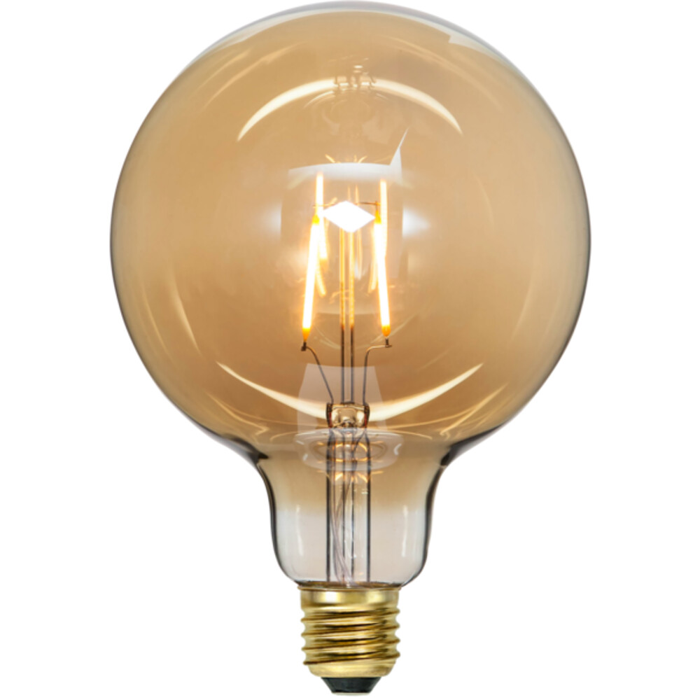 Elegant gefertigtes LED-Leuchtmittel in vintage Gold Optik von Star Trading