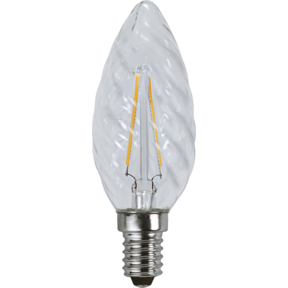 Verehrtes, formschönes Filament-Leuchtmittel von Star Trading, der LED-Lampe mit der warmen Farbtemperatur von 2700K und beeindruckender Helligkeit