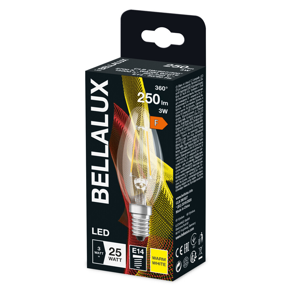 Hell strahlendes Leuchtmittel der Marke BELLALUX