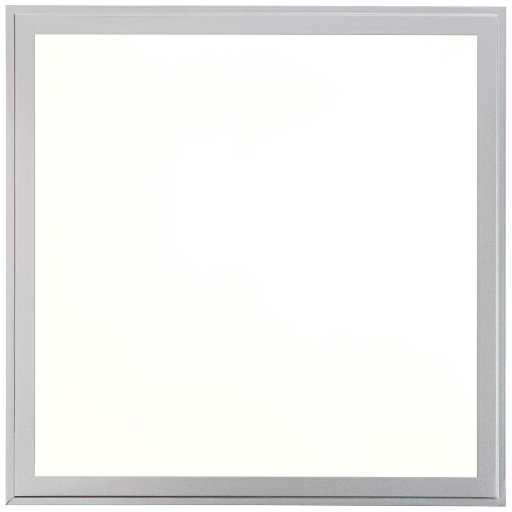 Hochwertiges LED Panel der Marke Brilliant im eleganten silber weiß