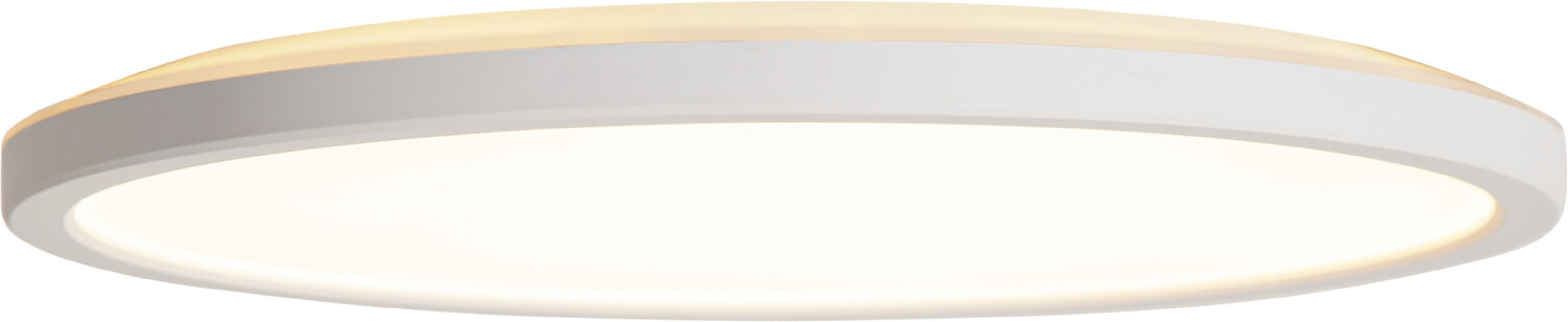 Helle weiße LED-Deckenleuchte von Star Trading mit intuitivem Design und warmem Licht