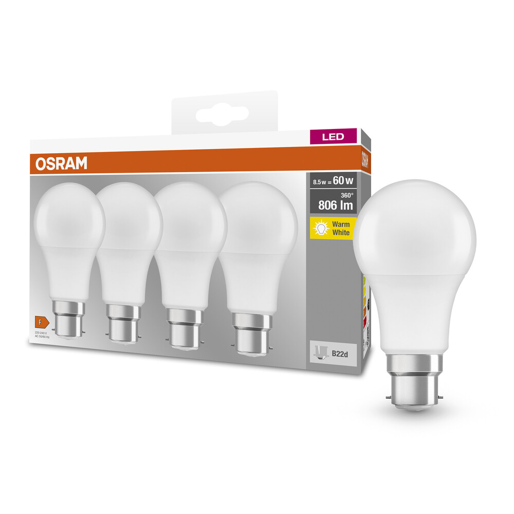 Moderne OSRAM LED-Leuchtmittel, strahlend hell und energieeffizient