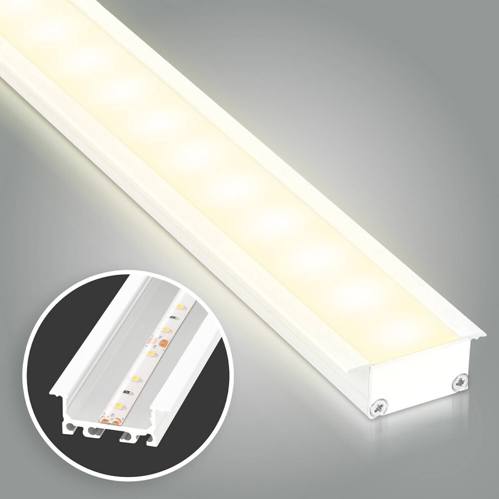 Elegante LED Leiste Basic Comfort von LED Universum in warmem Weiß