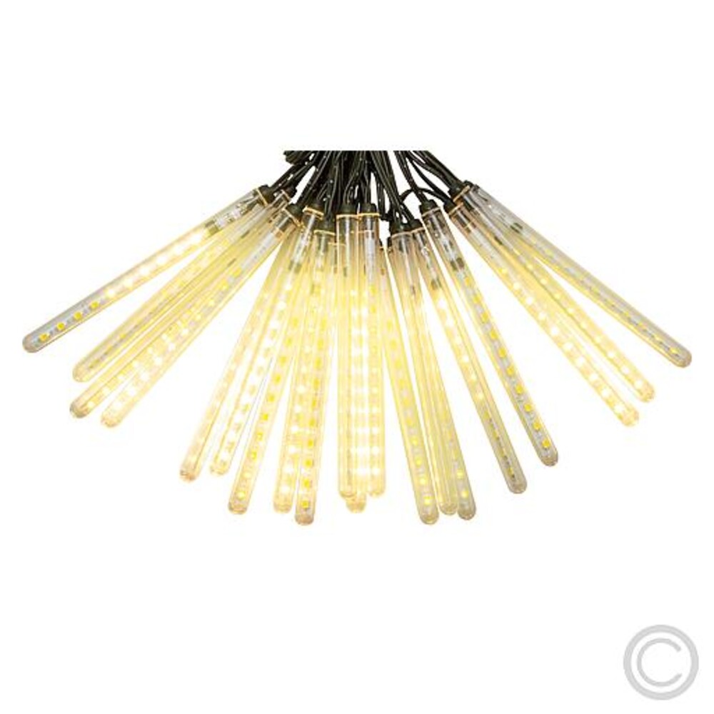 Glanzvolle LED Lichterkette von Lotti mit 20 leuchtenden Miniröhren
