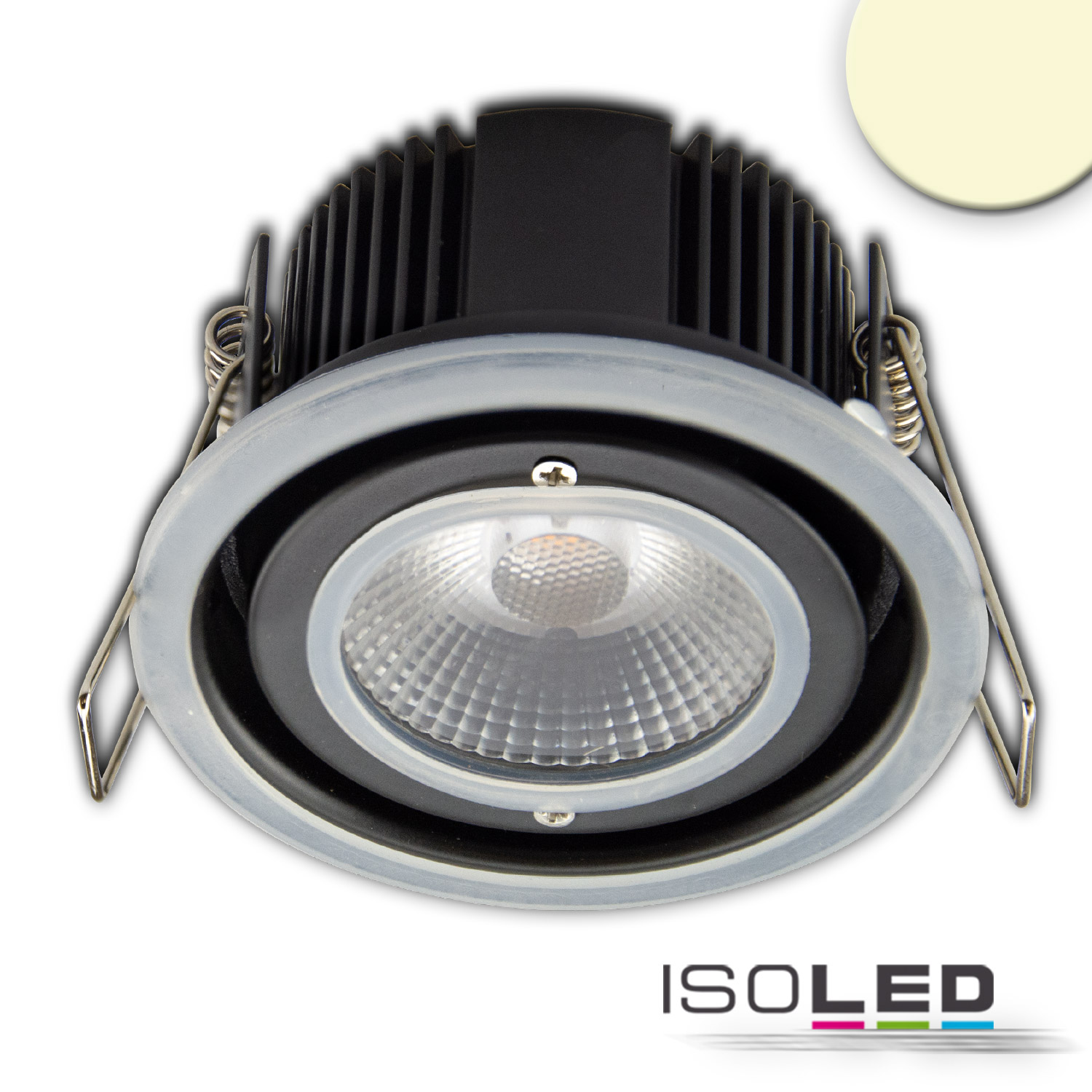 113056 LED Einbaustrahler Sys-68, 10W, IP65, warmweiß, dimmbar (exkl. Cover)