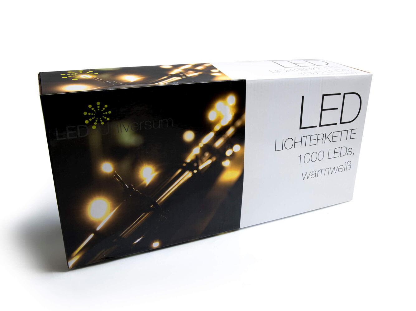 LED Universum: Schöne und stilvolle Lichterkette zur Dekoration - warmweiße Beleuchtung von LED Universum