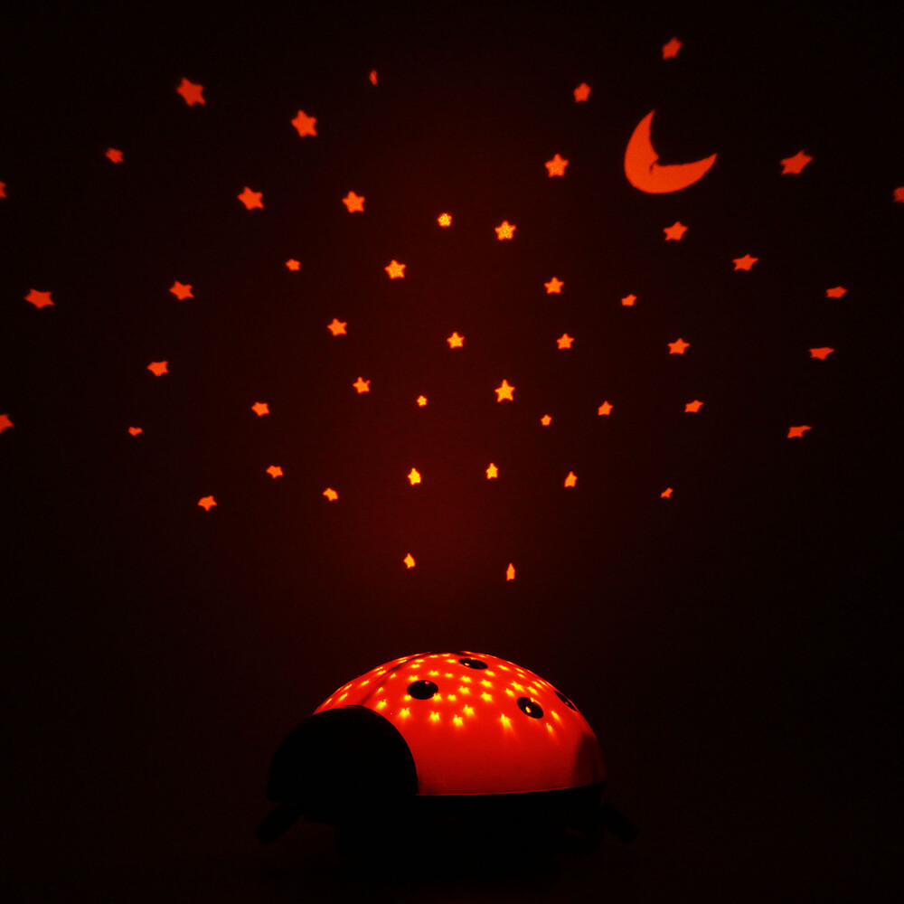 Ausschmückendes Ansmann Nachtlicht in Form eines charmanten Marienkäfers