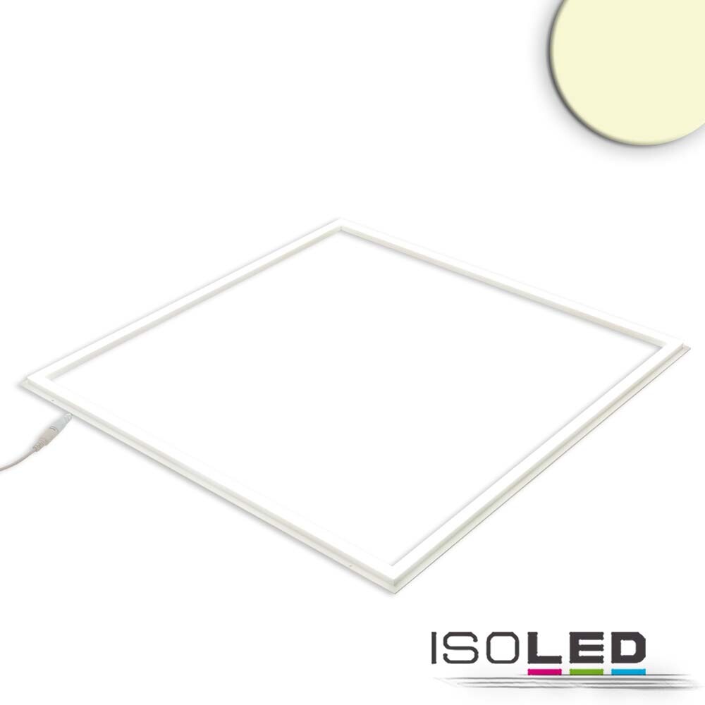 Hochqualitatives warmweißes Isoled LED Panel Frame 625, 40W, KNX dimmbar