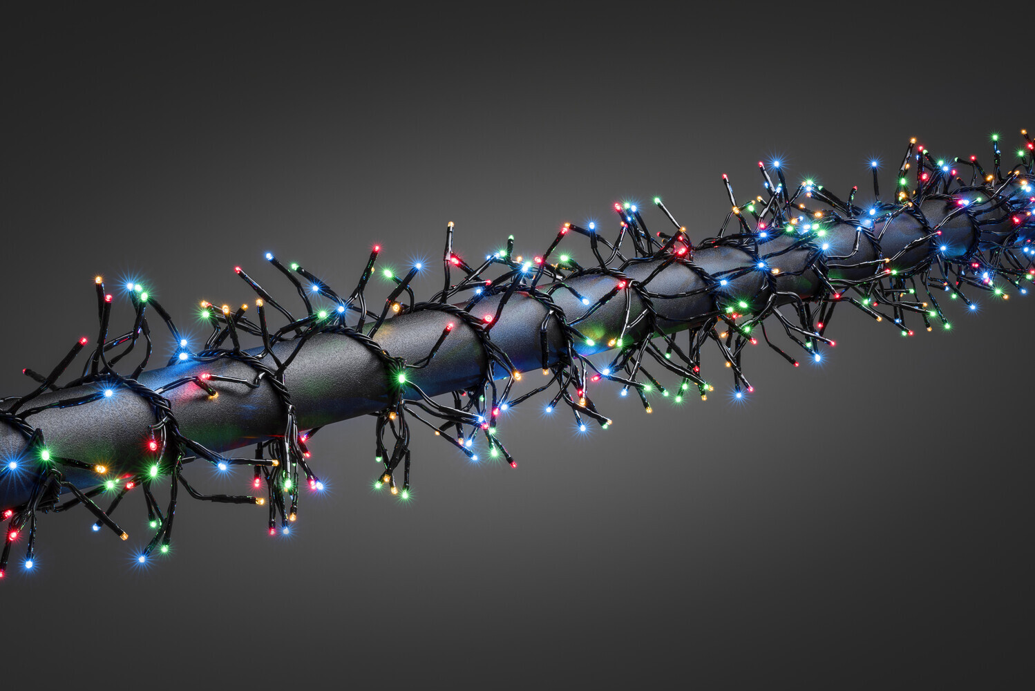 Schimmernde bunte Büschellichterkette von Konstsmide mit 8 Funktionen