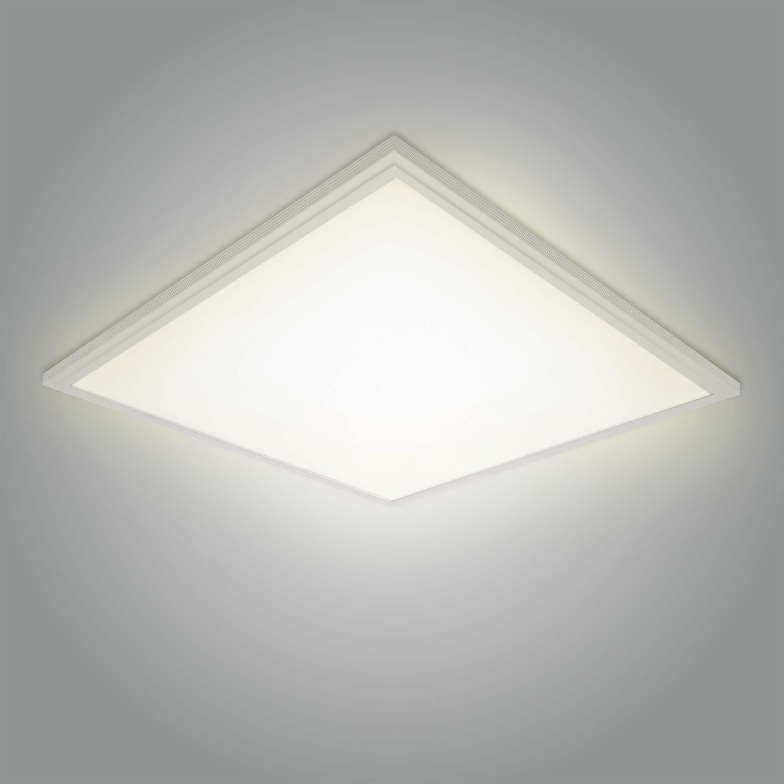 LED Backlit Panel 62x62cm warmweiß 40W 3000K 4400lm L620xB620xH35mm (Netzteil am Panel)