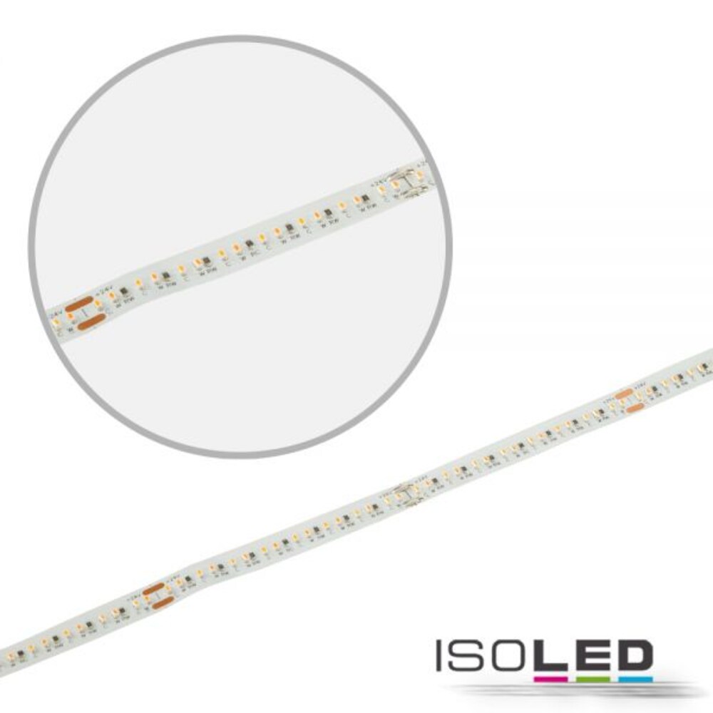 Hochwertiger LED Streifen von Isoled in warmem Licht