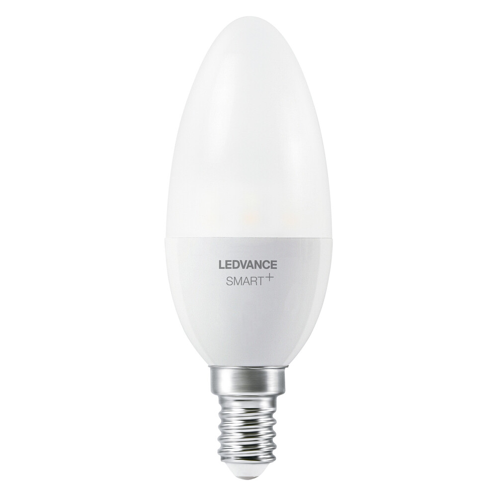 Stilvolle dimmbare E14 Leuchtmittel von LEDVANCE in warmweißer Farbe