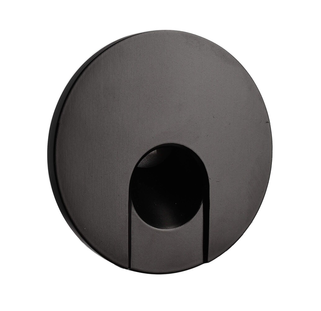 Schwarze, runde Abdeckung der Marke Deko-Light, geeignet für das Auge von Alwaid