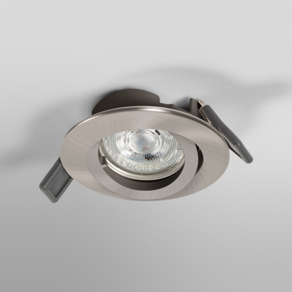 Eingebettetes Bild von LEDVANCE Downlight Flutlicht mit GU10 Steckfassung, strahlt warmweißes Licht von 2700 K aus
