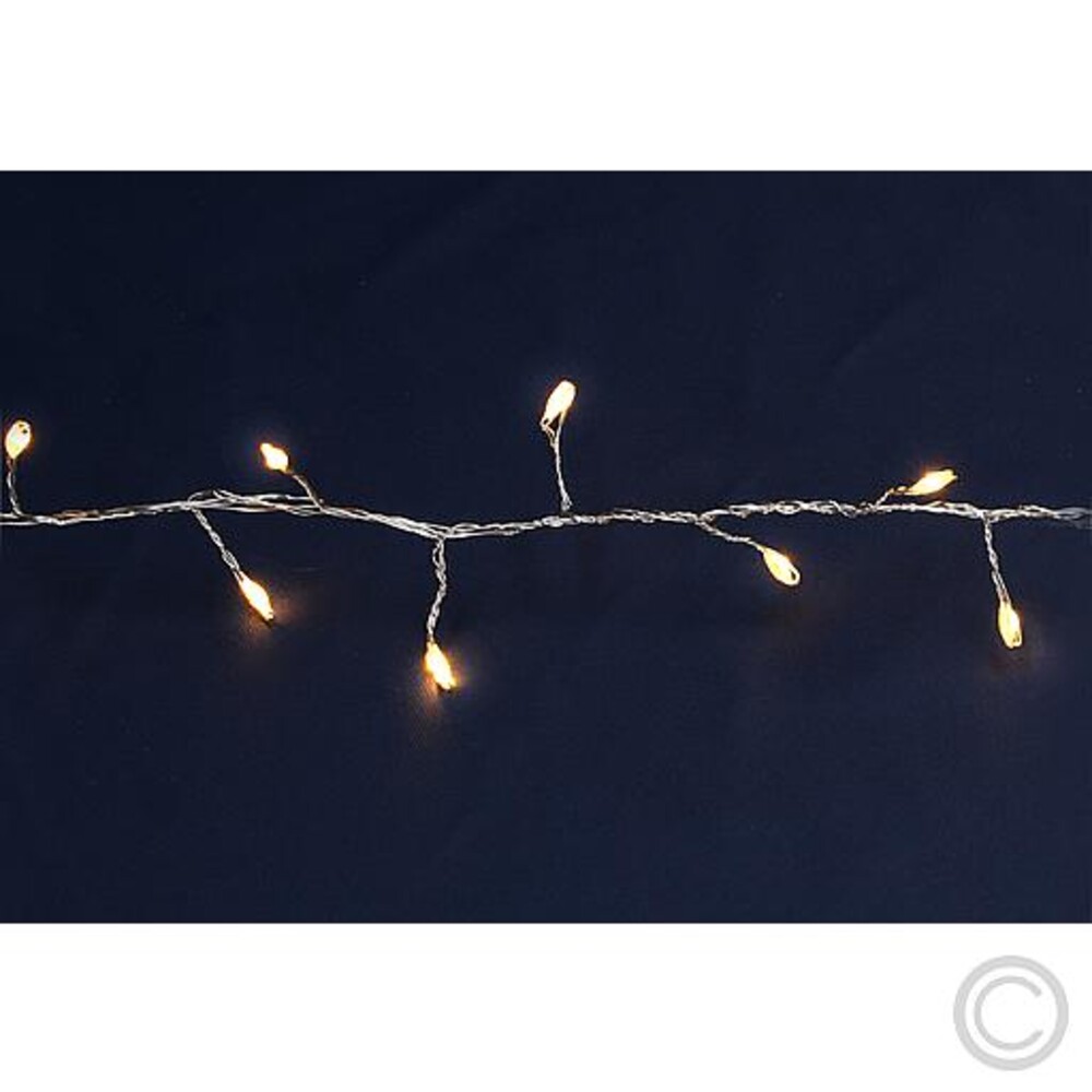 Bild einer dekorativen Lichterkette von Lotti mit warmweißen LEDs