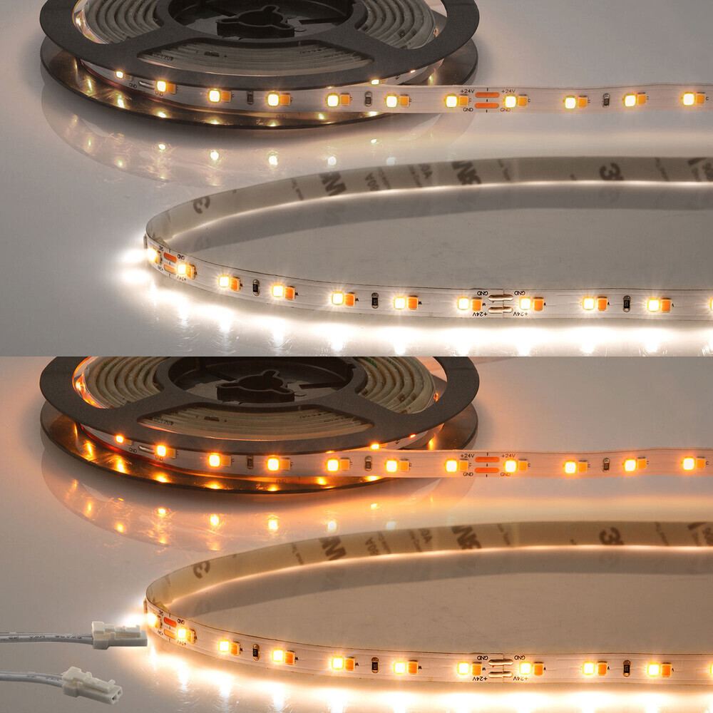 Hochwertiger LED-Streifen von Isoled mit leistungsstarken 126 LED pro Meter