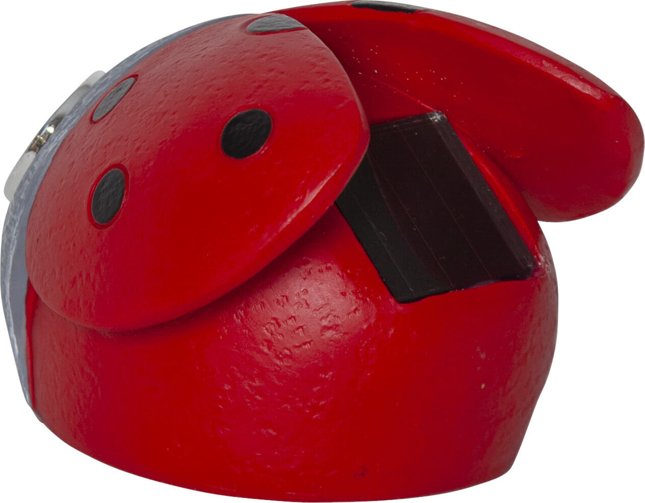 Attraktive, rot-graue Leuchtfigur in Form eines Marienkäfers von Star Trading