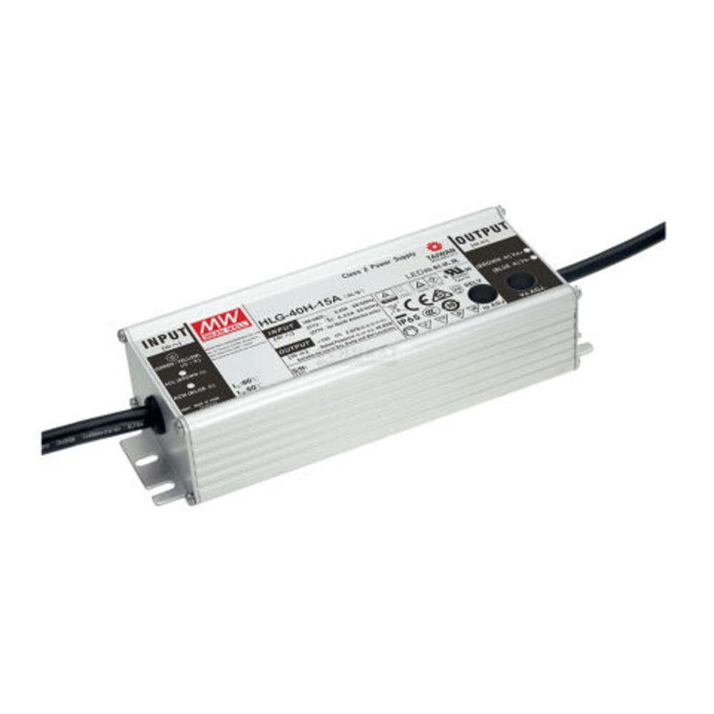Stabiles und dimmbar MEANWELL-Metallgehäuse AC-DC LED Installationsnetzteil