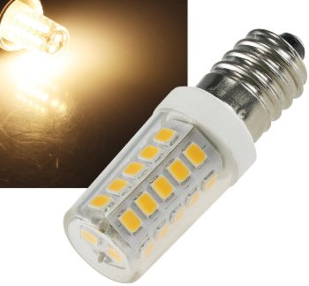 Glühendes ChiliTec LED-Leuchtmittel, das warmes und weiches Licht abgibt