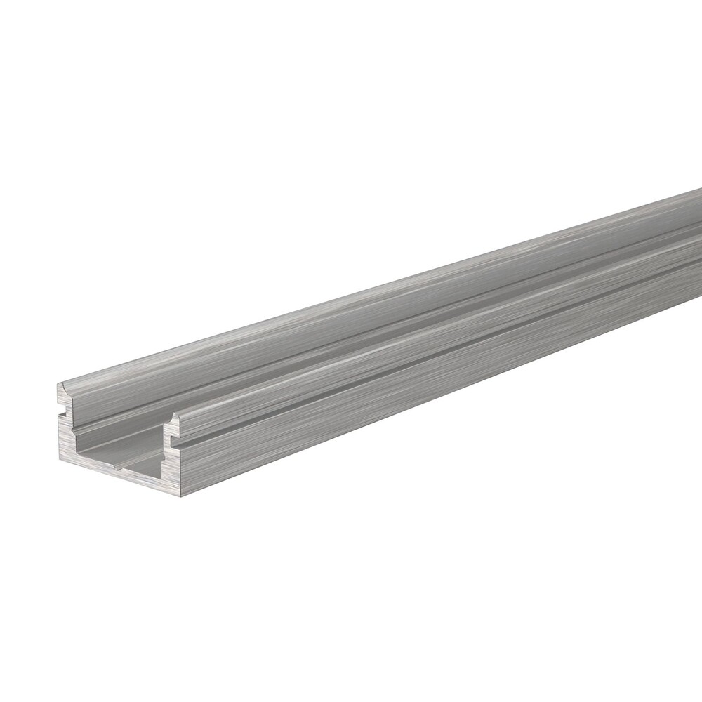 elegantes, flaches LED-Profil von Deko-Light in silber, gebürstet für 8-9.3 mm LED-Stripes