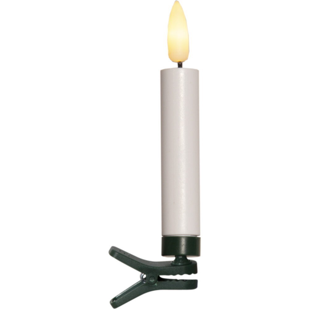Qualitativ hochwertige, kabellose LED Kerzen von Star Trading mit warmer, weißer Flamme