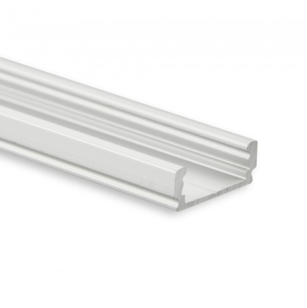 Hochwertiges LED Profil von GALAXY profiles, flach, geeignet für LED Stripes mit max 12 mm Breite