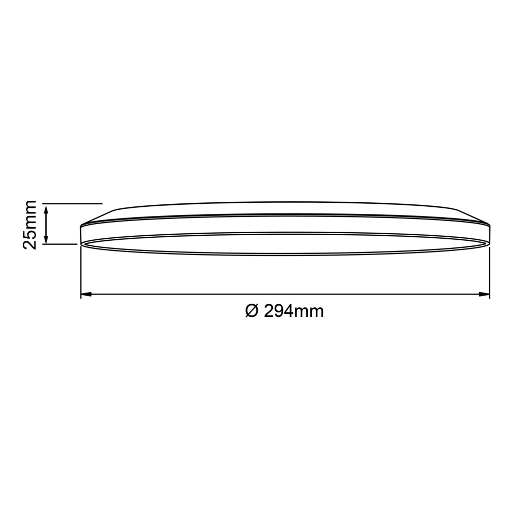 Sorell Deckenaufbau-Paneel 29cm, weiß